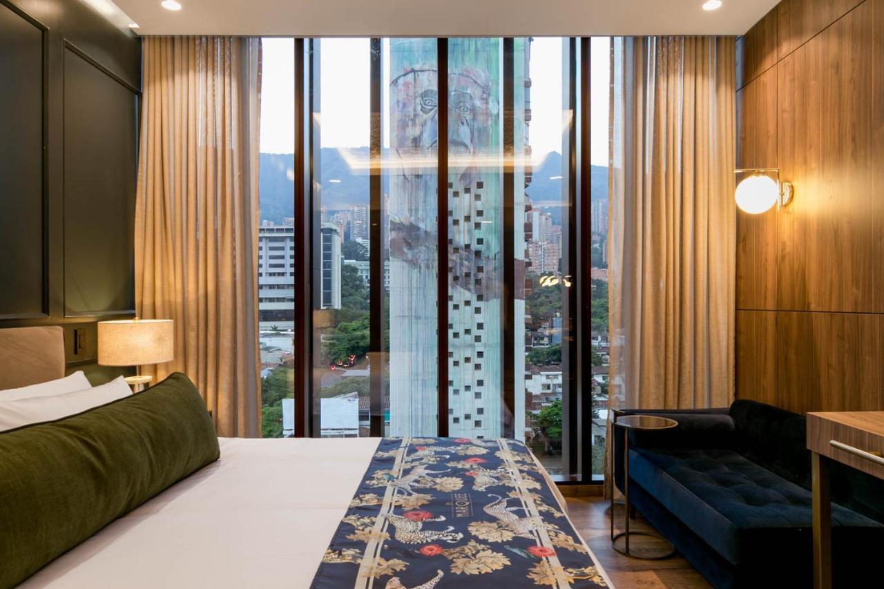 Hotel Marquee Medellín Exteriör bild A room at the hotel