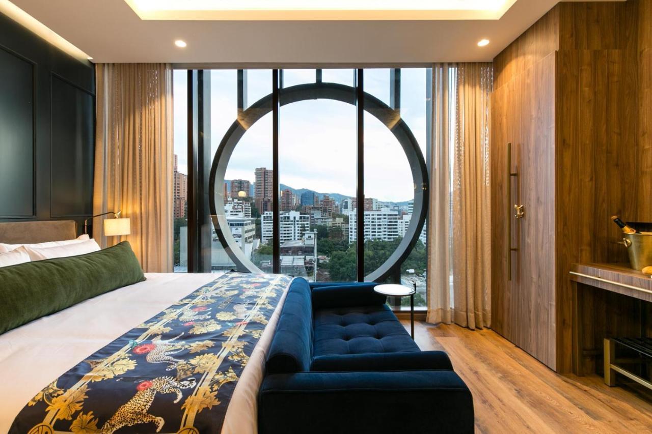 Hotel Marquee Medellín Exteriör bild A room at the hotel